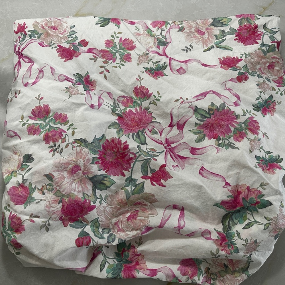 Love shack fancy pottery barn crib sheet